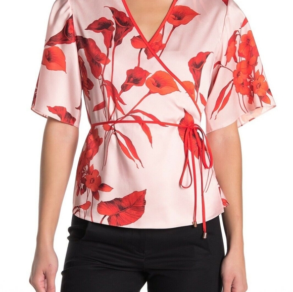 Ted Baker Wrap Top - Picture 2 of 8